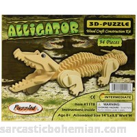 Puzzled 3D Alligator Puzzle B002GJIXM0